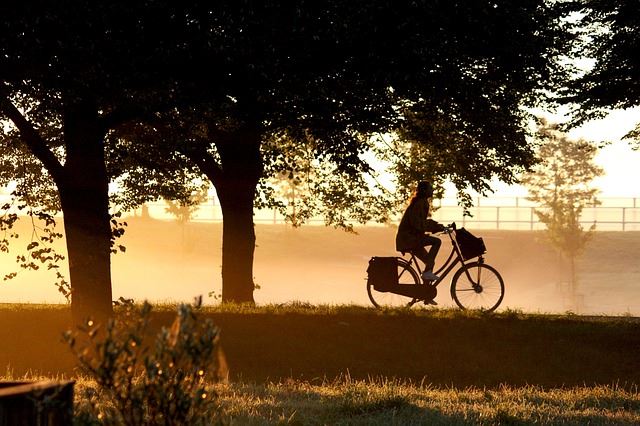 fiets van de zaak